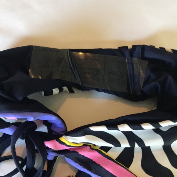 Trina Turk Reversible Zebra String Bikini Bottom NWT - Picture 11 of 11